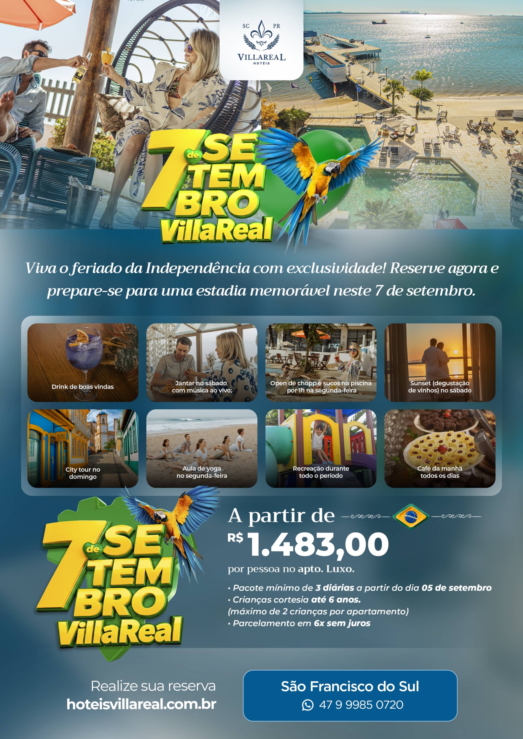 Dia da Independência do Brasil São Francisco do Sul 2026