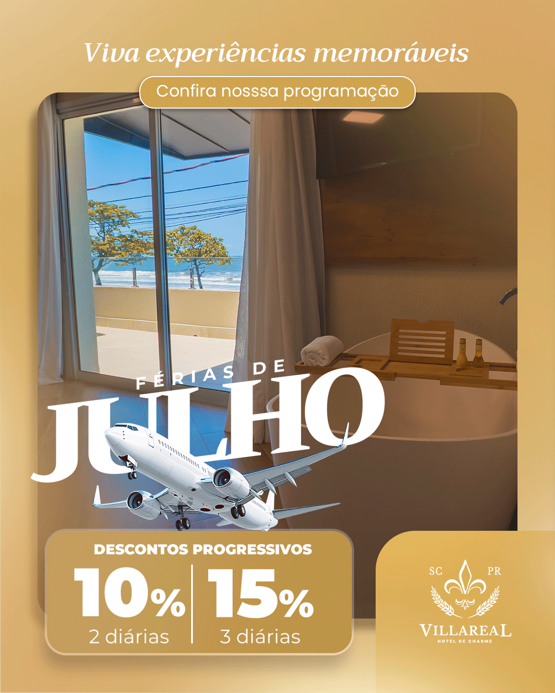 Férias de Julho Charme 2026