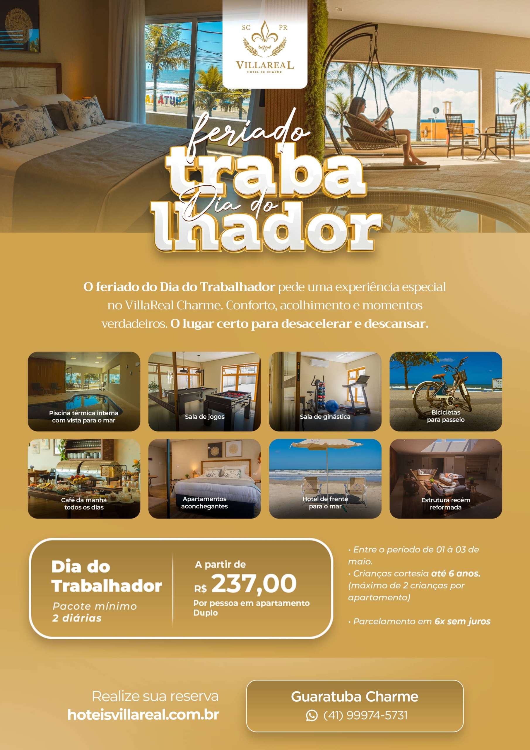 Dia do Trabalhador Charme 2026