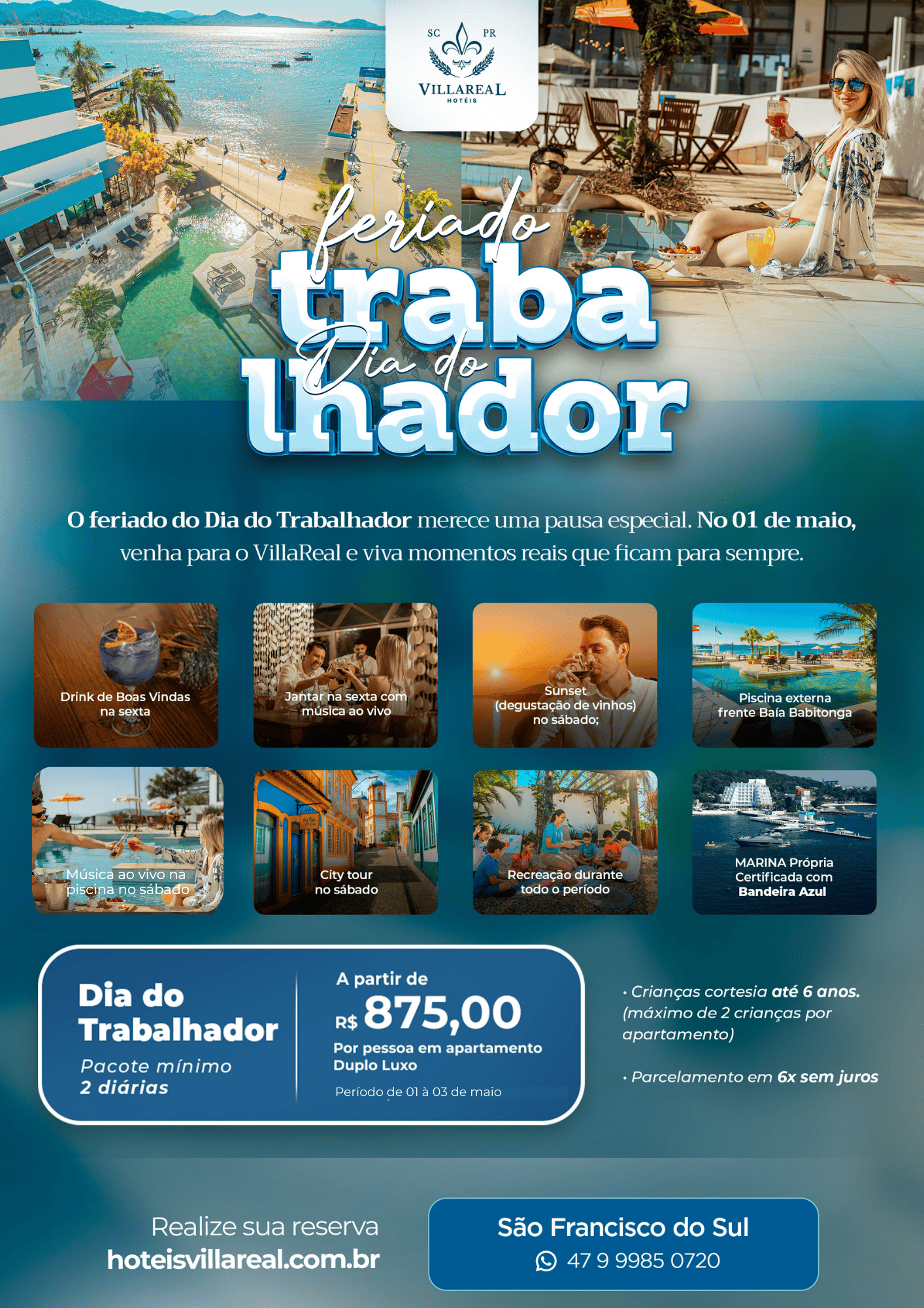 Dia do Trabalhador São Francisco do Sul 2026