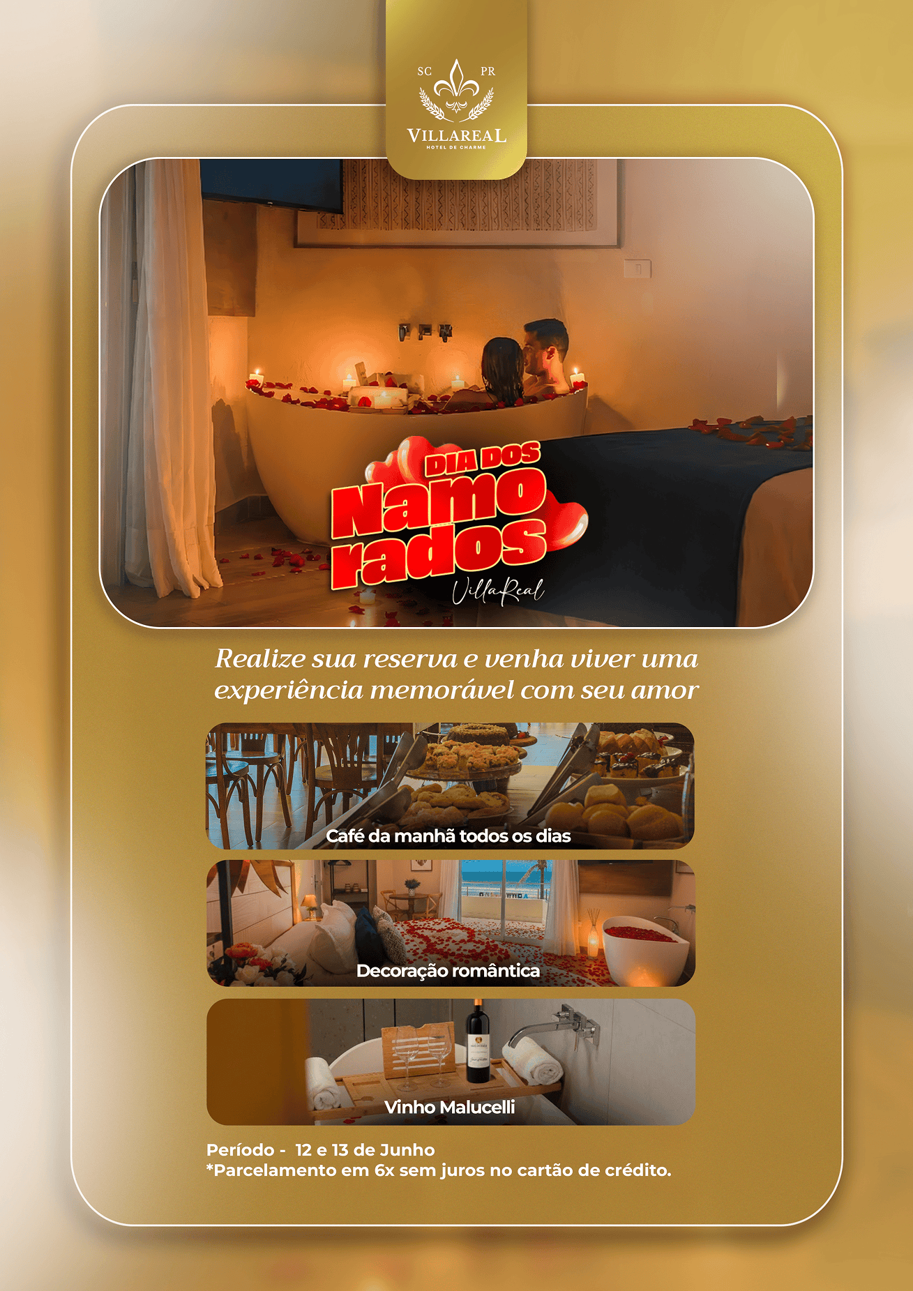 Dia dos Namorados Charme 2026