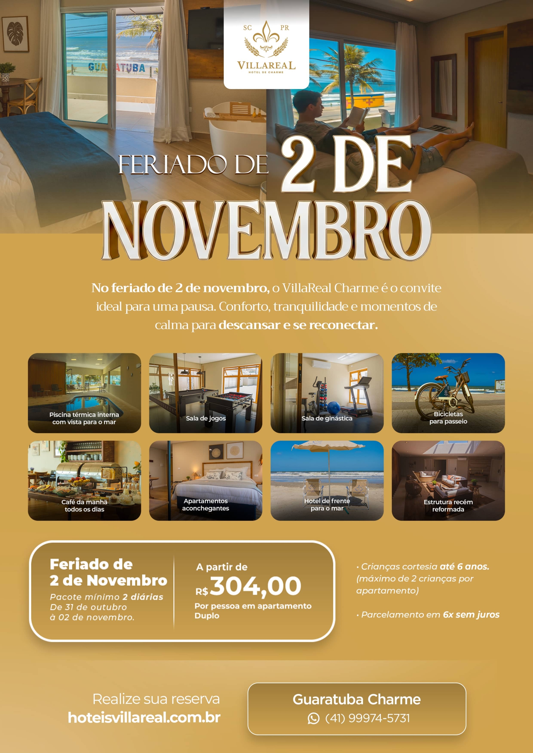 Feriado de Finados Charme 2026