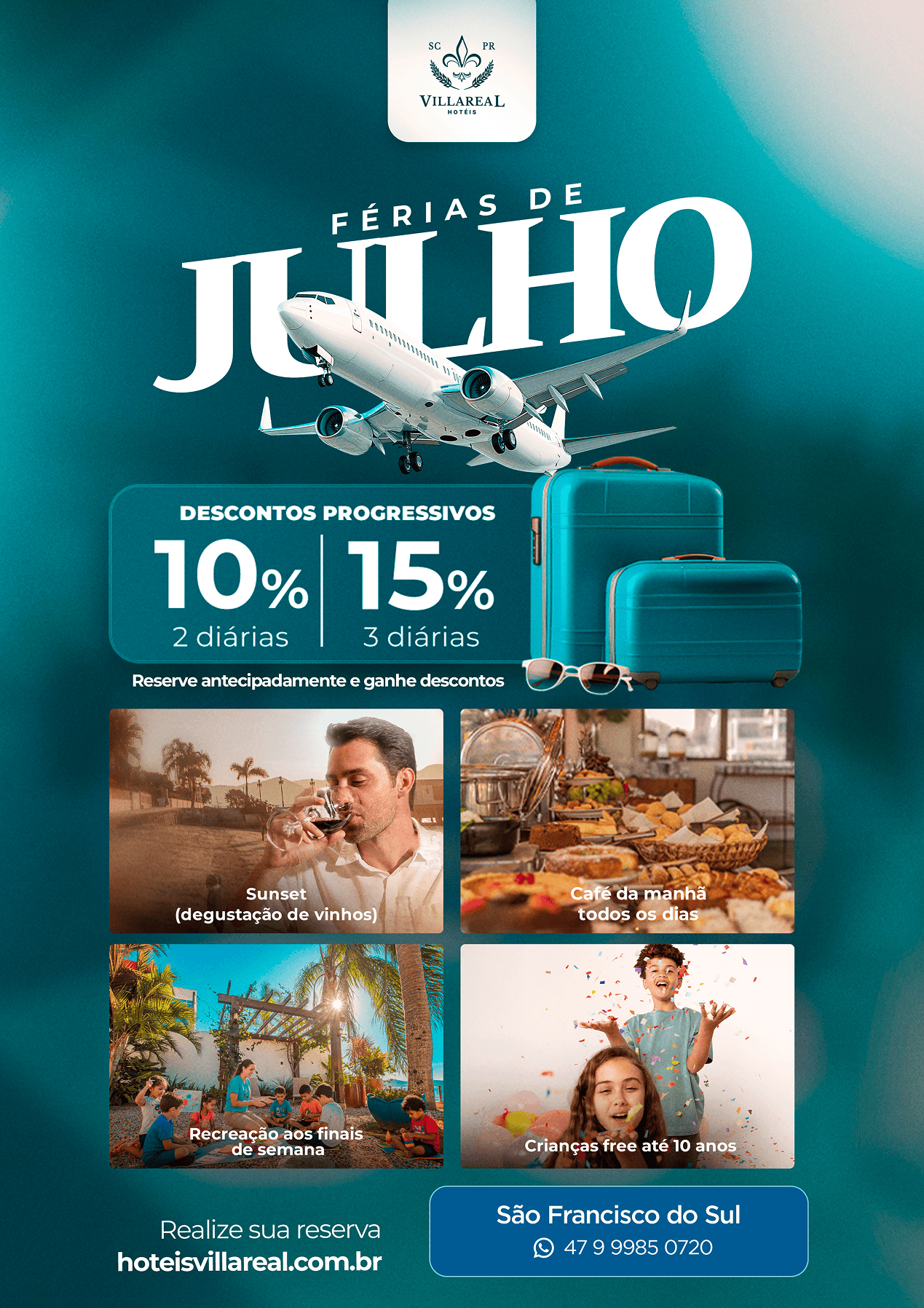 Férias de Julho São Francisco do Sul 2026